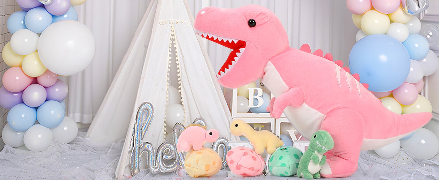 morismos dinosaur stuffed animals with babies